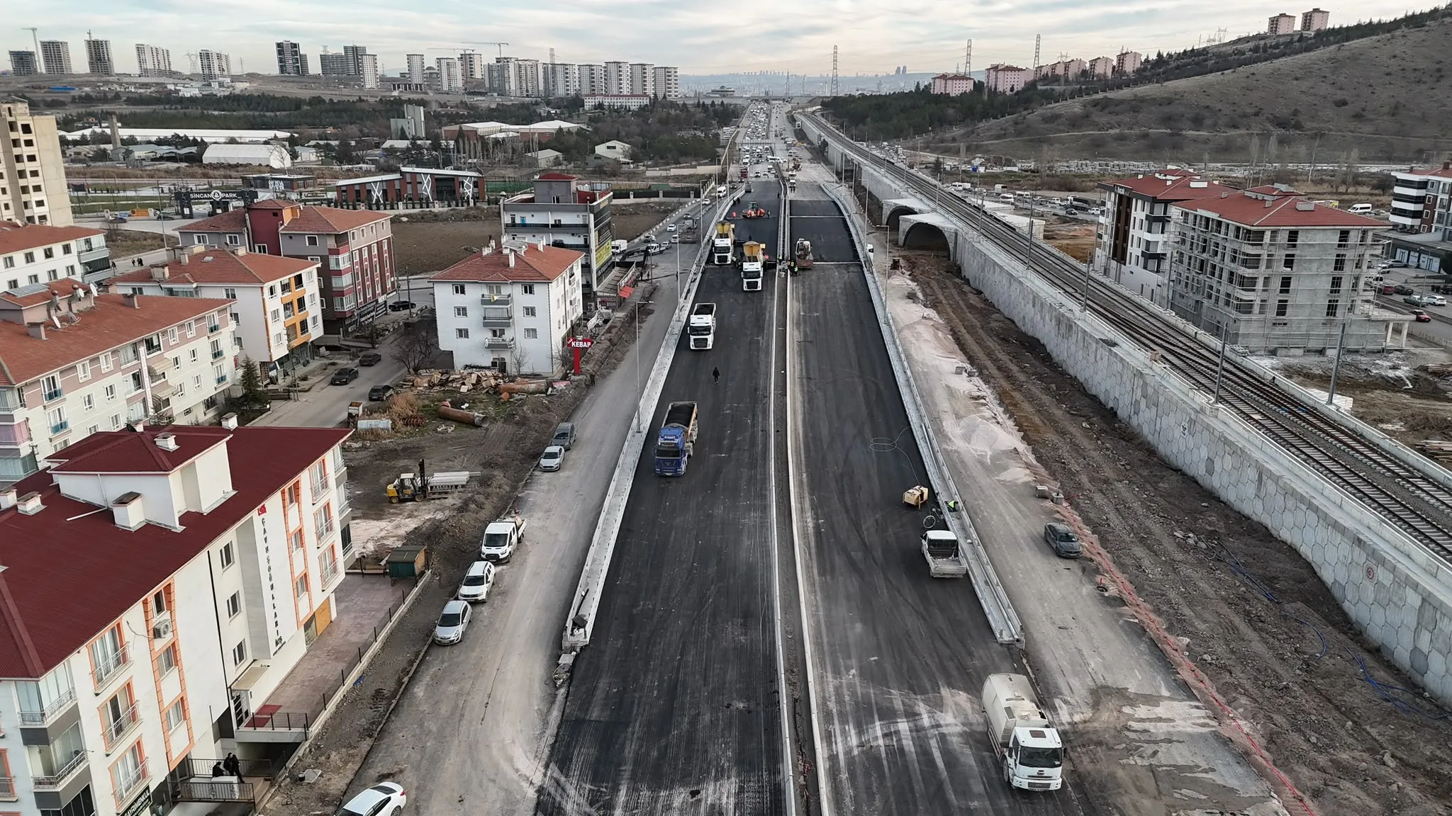 Yenikent Girişi Köprülü Kavşak
